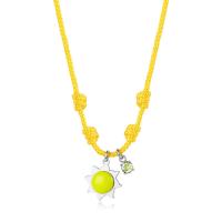 Collana choker giallo serie Joyful con sole