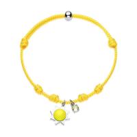 Bracciale giallo serie Joyful con sole