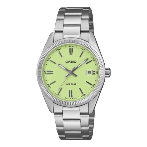 Orologio analogico uomo, verde, 35 mm.