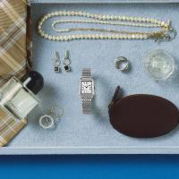 Orologio analogico donna, rettangolare, bianco