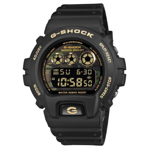 G-Shock digitale serie DW-6900, nero/mimetico