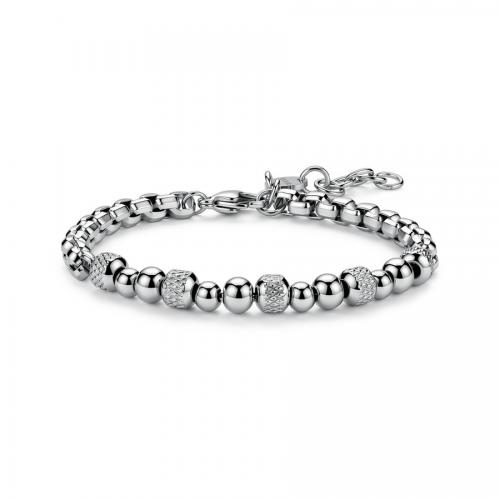 Bracciale serie Riot con cilindri e sfere