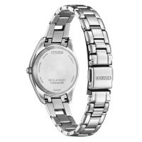 Eco-Drive solo tempo donna in titanio con diamanti, blu