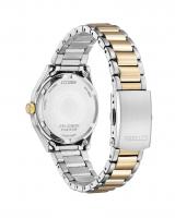 Eco-Drive solo tempo donna in acciaio bicolore