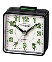 Sveglia Casio in plastica, nera/bianca