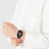 Orologio digitale con display doppio, unisex, nero