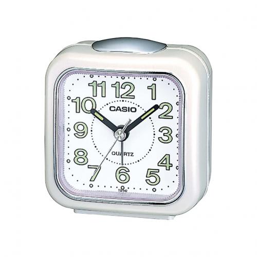 Sveglia Casio in plastica, bianca