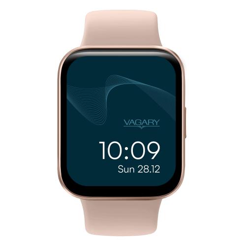 Smartwatch con microfono, rosa