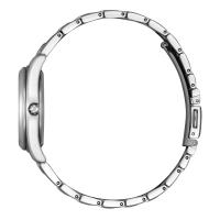 Eco-Drive solo tempo donna in titanio con diamanti, turchese