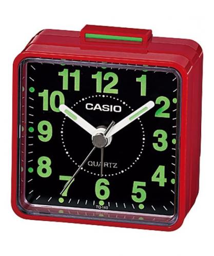 Sveglia Casio in plastica, rossa/nera