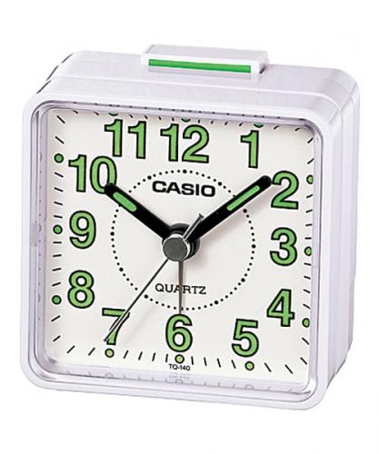 Sveglia Casio in plastica, bianca